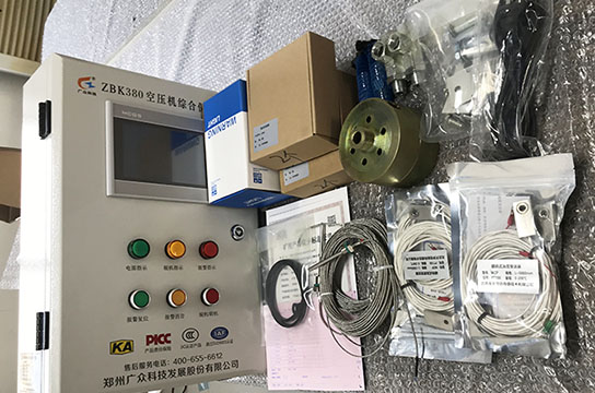 一拖二ZBK380型空壓機(jī)綜合保護(hù)裝置 斷油監(jiān)測(cè)儲(chǔ)氣罐超溫報(bào)警等功能